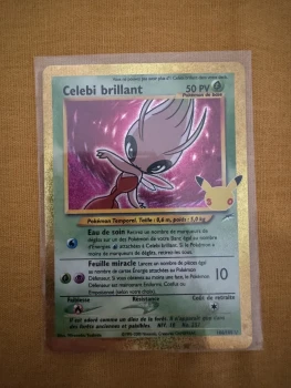 ✨ Celebi Brillant 106/105 – Pokémon 30e Anniversaire – Collection Classique ✨