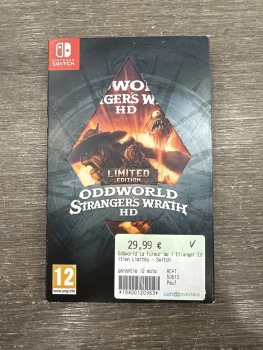 oddworld la fureur de l’étranger - nintendo switch