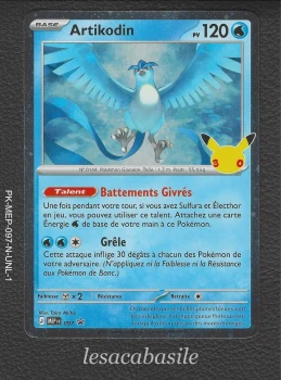 Artikodin Holo Cosmos MEP 097 - FR - Promos Méga-Evolution