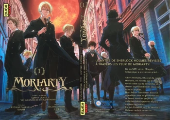 Goodies Jaquette Alternative Manga Moriarty T1 Kana