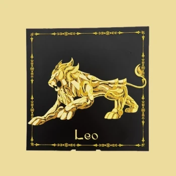 Saint Seiya – Armure du Lion | Portrait décoratif impression 3D | Chevaliers du Zodiaque