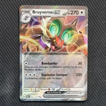 Carte pokemon Bruyverne ex 091/131 - EV8.5  Evolutions prismatiques (2025)
