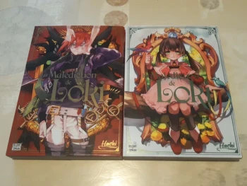Lot 2 mangas - La malédiction de loki - tomes 1 et 2 - Delcourt tonkam