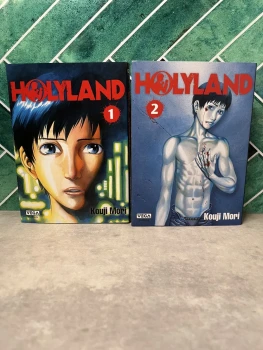 Manga : holyland - tomes 1 et 2 ( tome 2 jaquette collector )