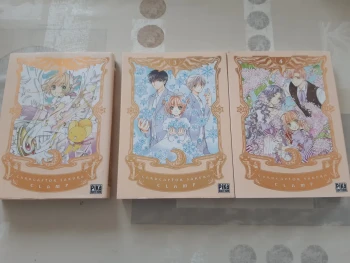 Lot 3 mangas - card captor sakura - tomes 1, 3 et 4