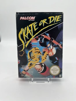Skate Or Die Nintendo Nes Game Palcom - Cib Complet