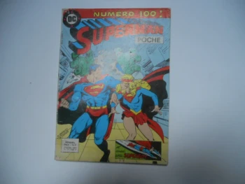 rare/  Superman Sagetion N° 100 Né Pour Être Superman Dc 01/1986