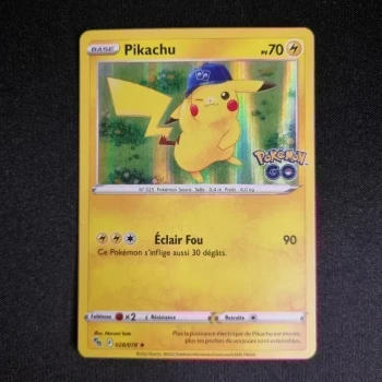 Carte Pokemon : Pikachu - Pokemon Go