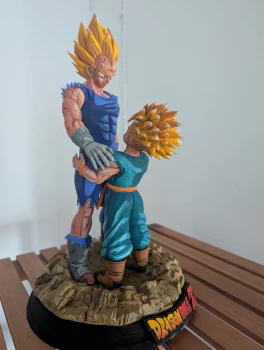 Diorama magin vegeta Trunks scene dragon ball z, DBZ,