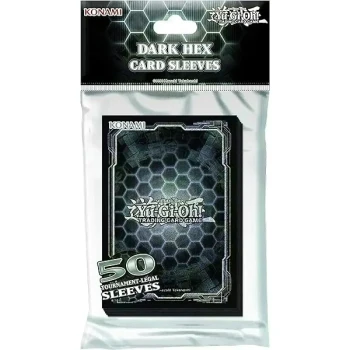 Deck Protector Yugioh Dark Hex (x50)