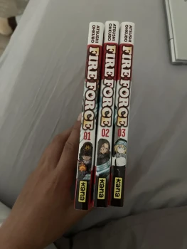 3 premiers toms de fire force