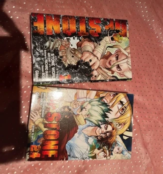 Tome 1 et 24 Dr.Stone