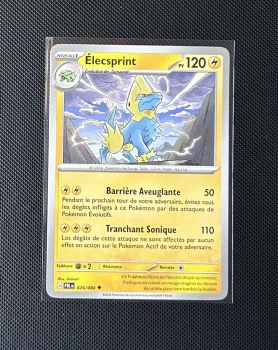 Carte Pokémon - Élecsprint 24/84 - Nuit Noire