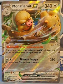 Carte Pokémon Monaflémlit EX 147/191