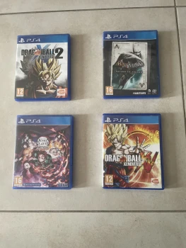 Lot de jeux ps4 ( prix négociable)