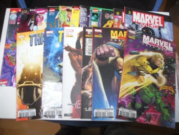 lot de 17 marvel mega hors série du N°2 AU N°27 TBE