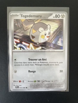 Carte Pokémon - TOGEDEMARU 073/094 - Flammes Fantasmagoriques
