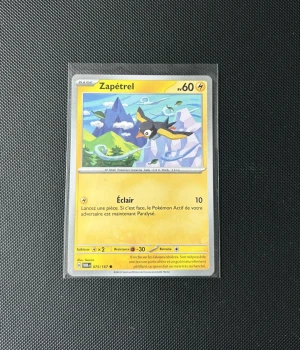 Carte Pokémon - Zapétrel 75/167 - Mascarade Crépusculaire
