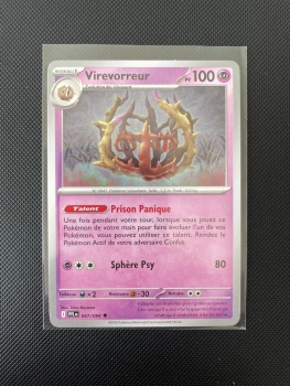 Carte Pokémon - VIREVORREUR 047/094 - Flammes Fantasmagoriques