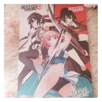 Poster Red Eyes Sword & Blue Eyes Sword de chez Kurokawa