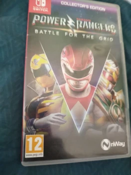Vd jeux Switch de   power. Rangers. Battle for  the grid