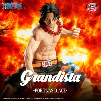 One Piece Grandista Portgas D. Ace Figurine Banpresto scellée