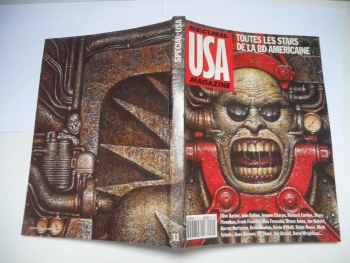 Recueil Magazine Usa Toutes Les Stars De La Bd Americaine Album Relie N°11 Avec Les N°51/52/53