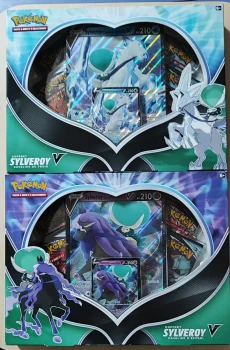 Lot des deux coffrets pokémon Sylveroy V.