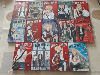 lot 14 mangas - Lovely love lie - tomes 5 à 13 et 16 à 20 - Soleil manga