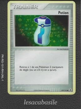 Potion 101/112 Reverse - FR - Ex Rouge Feu & Vert Feuille (2005)