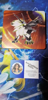 Steelbook métal Nintendo ds pokémon officiel ultra soleil solgaleo