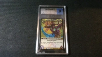 'WOW TCG: Illidan Hurlorage Holo N°1/12' MTG Grade 8