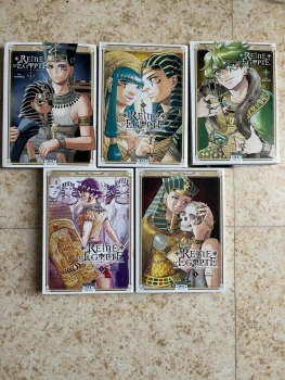 Vends lot de manga "Reine d'Egypte" tome 4,5,6,7,8