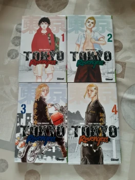 Lot 4 mangas - Tokyo renvengers - tomes 1 à 4
