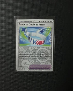 Carte Pokémon - Bandeau Choix de Nabil - Reverse - 148/159