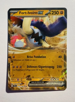 Carte Pokémon fort ivoire ex