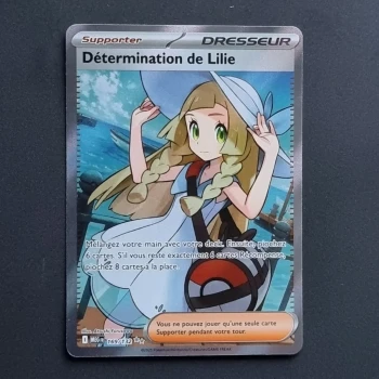 Carte pokemon Détermination de Lilie 169/132 FA - ME01 - Méga Evolution (2025)