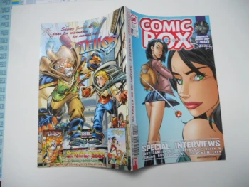 comic box hors série N°1 + poster stone et  painkiller Jane vampirella  + cahier supplement TBE