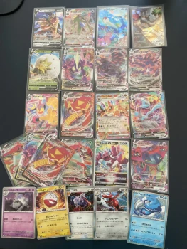 Lot de cartes Pokémon japonaises