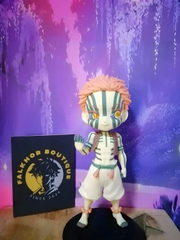 Akaza Q Posket Demon Slayer Ver. B Sepia Figurine de Collection Manga Statue