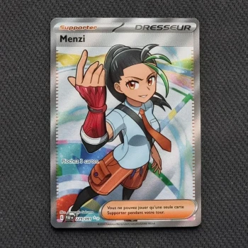 Carte pokemon Menzi 229/091 Full Art - EV4.5  Destinées de Paldea (2024)