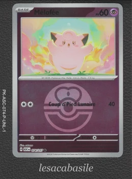Mélofée 074/217 reverse Pokeball - ME2.5 - Héros Transcendants (2026)