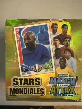 Display  match attak star du mondiales topps neuf