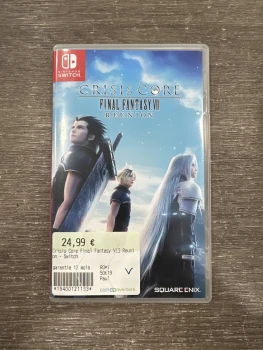 crisis core final fantasy VII réunion - nintendo switch