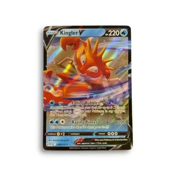 Carte Pokémon –Kingler V–028/172–Brilliant star