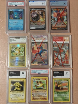 Collection/ Lot cartes gradé
