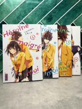 Manga : heroine malgre moi - integrale 4 tomes
