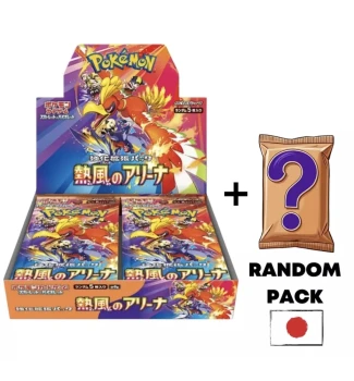 Pokemon TCG Heat Wave Arena Sv9a Booster Box Display + Random Pack Jap Jp