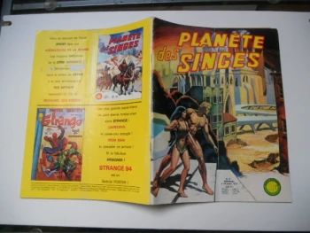 La Planète Des Singes N° 9 Comics Français Lug - Octobre 1977 Be