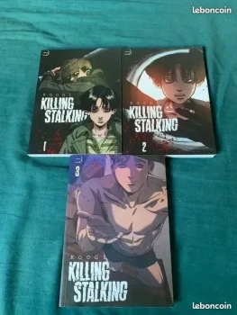 Manga killing stalking 3 tomes